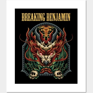 BREAKING BENJAMIN BAND Posters and Art